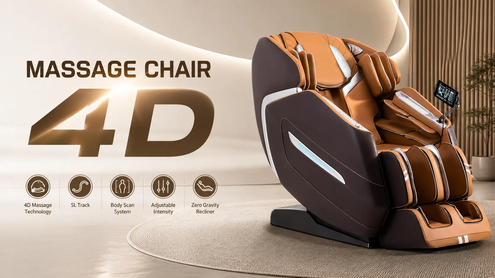 4D massage chair